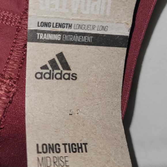 Adidas Leggings Mid Rise NWT - Picture 3 of 5